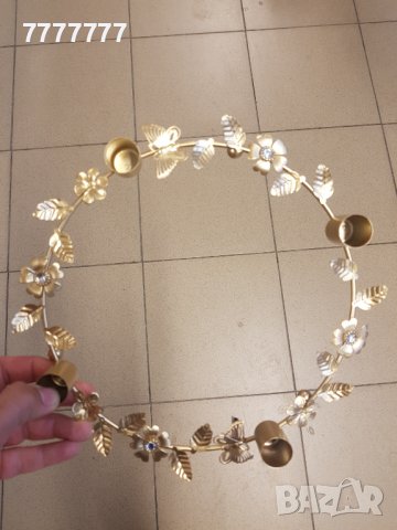 Свещник метален