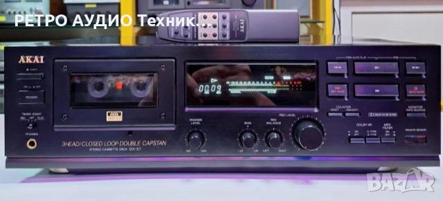 Триглав дек Akai, mod. DX-57 , снимка 2 - Декове - 53510892