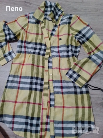 Риза Burberry , снимка 3 - Ризи - 51086254