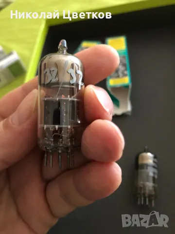 Mullard 4024- електронни лампи ECC81 / 12AT7, снимка 5 - Аудиосистеми - 48914395