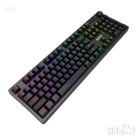 Marvo геймърска механична клавиатура Gaming Mechanical keyboard 108 keys - KG954 - Blue switches, снимка 10 - Клавиатури и мишки - 41364580