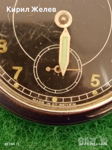 Джобен часовник INGERSOLL Made in Britain рядък за КОЛЕКЦИОНЕРИ 30753, снимка 3 - Джобни - 55815777