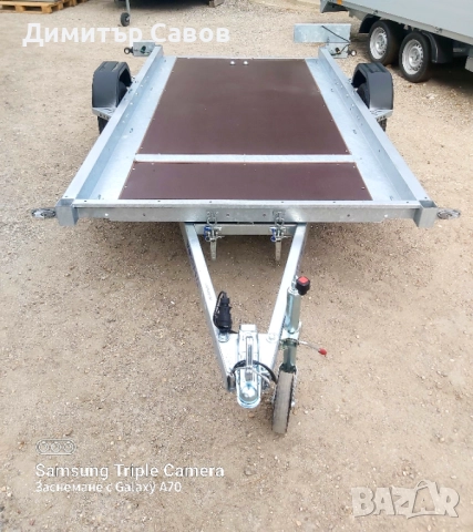 Туристическо, самосвално ремарке Поп-Индъстри за ATV,UTV, мотори до 750кg, снимка 9 - Ремаркета - 51973324