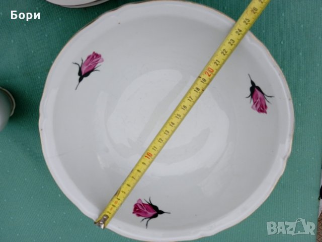 Български порцелан  7 части, снимка 10 - Чинии - 35859912