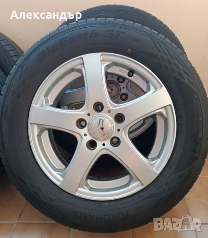 джанти 15" 5x114.3+нови летни гуми Yokohama 195/65/15, снимка 2 - Гуми и джанти - 52016115