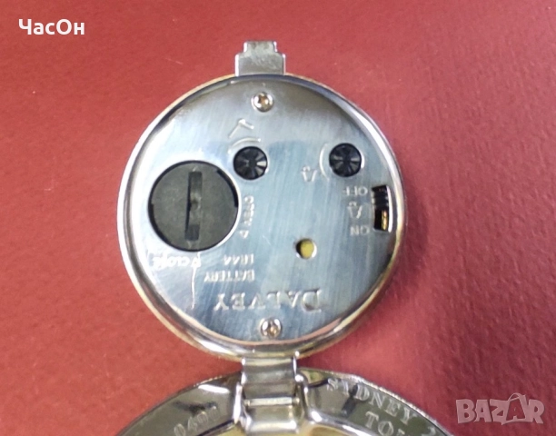 Винтидж DALVEY VOYAGER CLOCK, made in Scotland, снимка 8 - Антикварни и старинни предмети - 52256376