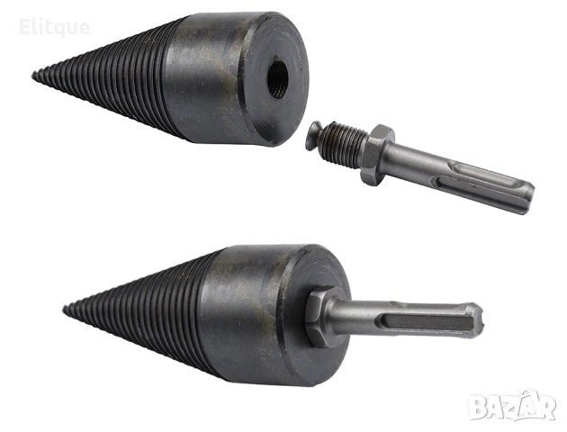 Свредло за цепене на дърва за огрев/ Включва: 1бр свредло с 1 накрайник, диаметър 42мм, 0,58 гр, дъл, снимка 4 - Други стоки за дома - 52906390