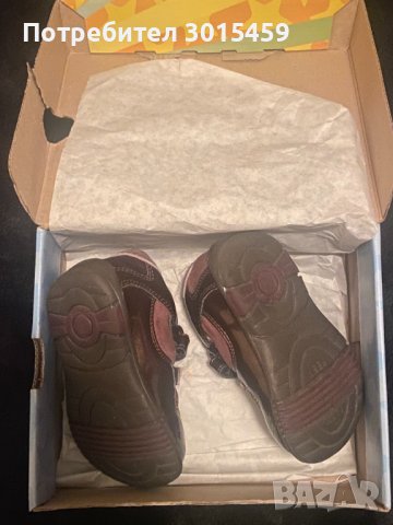 Детски обувки номер 19 НОВИ кафяви / затворени , снимка 3 - Детски боти и ботуши - 42533118