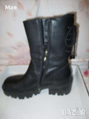 Дамски ботуши от естествена кожа , снимка 6 - Дамски ботуши - 42388198