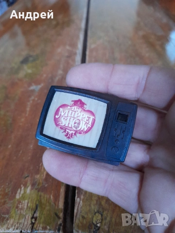 Старо телевизорче диаскоп Мъпет шоу, снимка 2 - Други ценни предмети - 53404550