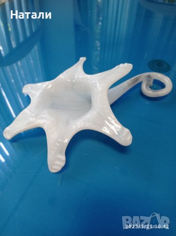 стъклен свещник Мурано 868