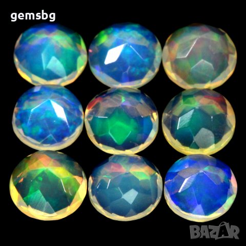 Естествен огнен опал 5мм, снимка 3 - Други - 39831903