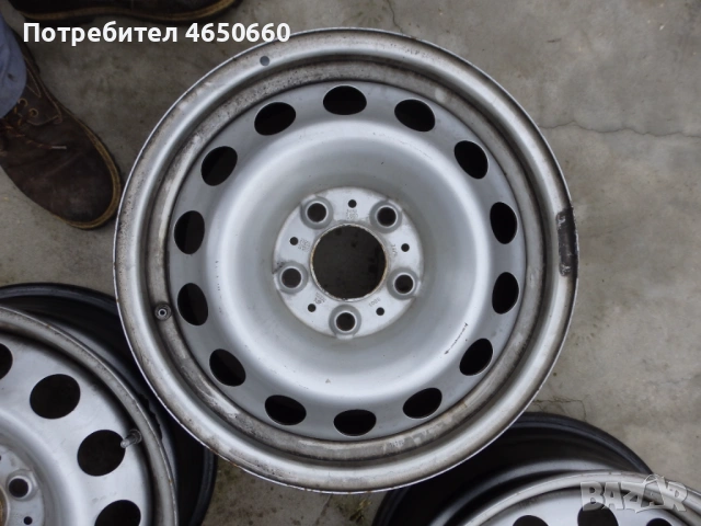 16 цолови железни джанти за Мини, снимка 2 - Гуми и джанти - 53030634