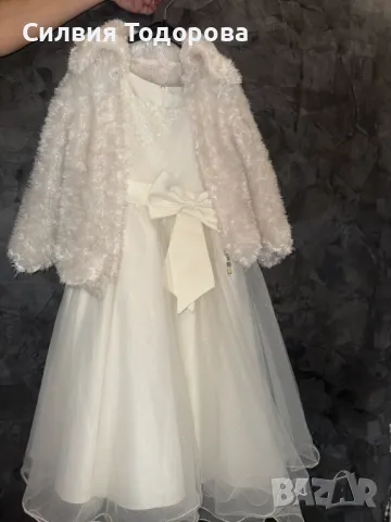 Детска булчинска рокля, снимка 2 - Детски рокли и поли - 48307265