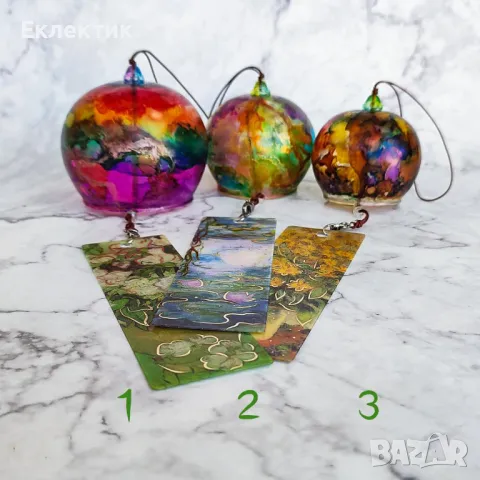 Фурин, традиционни стъклени японски вятърни камбанки, снимка 7 - Други - 50366462