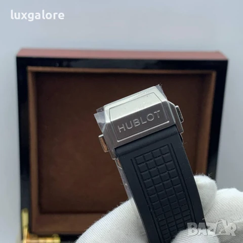 Мъжки часовник Hublot Square Bang Unico с кварцов механизъм, снимка 8 - Мъжки - 51121386