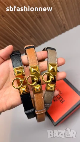 Hermes колан естествена кожа, снимка 5 - Колани - 55759015
