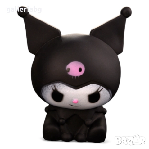 Гумена играчка Kuromi / My Melody – свиркаща, 17 см, снимка 4 - Други - 52683809