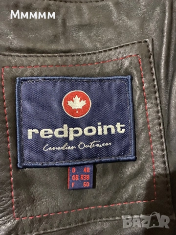 Яке естествена кожа Redpoint L, снимка 7 - Якета - 53393960