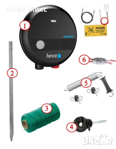  Комплект електропастир за кучета и котки 50 метра 2 линии, 220/230V, DOG1, снимка 1