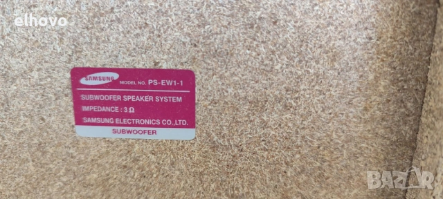 Субуфер Samsung PS-EW1-1, снимка 3 - Тонколони - 53163587