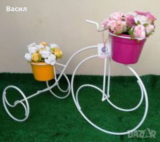 Цветарници колело, снимка 5 - Градински мебели, декорация  - 40421284