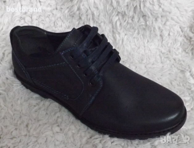 Обувки, тъмносини, код 582/39, снимка 1