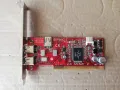  PCI 3-Port 1394 FireWire Adapter Card Pinnacle Booster 2B v1.0, снимка 1