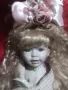Старинна порцеланова кукла със стойка , снимка 5