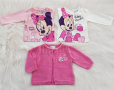 Блуза дънки и жилетка Мини Маус 0-3 месеца, снимка 3