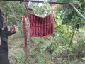 Автентични носии (Саи / Клашници) и рядка бебешка люлка (Цедилка) – Разлог/Пирин, 1890-1910 г., снимка 6
