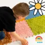 Текстурирана подложка за игра MagicMeadow, сензорни подложки за образователна игра, опаковка от 6 бр, снимка 8