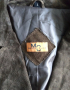 Дизайнерско палто тип блейзър "Marcel Clair" / голям размер от естествен велур , снимка 5