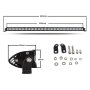 Едноредов SLIM LED BAR 65 см 120W слим лед бар, снимка 2
