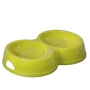 Двойна купичка за голямо куче. Купички за кучта. Синя, зелена, жълта купичка за куче. Голяма купичка, снимка 4