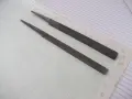 Лот от 2 бр. триъгълни пили, снимка 3