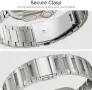 Метална каишка Miimall от титанова сплав за Apple Watch, 59,2 г, снимка 5