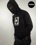 Мъжки суичър с качулка HORSEFEATHERS Leader Hoodie – размер L – Отлично състояние, снимка 8
