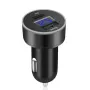 Адаптер за запалка с USB и волтметър, снимка 2