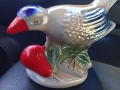 Порцеланова птица 19 см, снимка 4