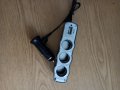 Разклонител с три гнезда за запалка на автомобил+ USB, снимка 2