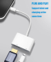[Apple MFi Certified] Lightning към HDMI кабел 1080P цифров AV HDMI адаптер за iPhone, снимка 3