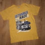 7-8г 128см Тениска къс ръкав жълта рали памук Waikiki , снимка 1 - Детски тениски и потници - 36081309