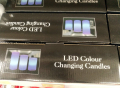 3 бр. LED свещи с променящ се цвят и дистанционно 15х7 см 12,5х7 см 10х7 см, снимка 3