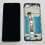 Дисплей за Motorola G04 Power, тъч екран, с рамка, LCD, тъчскрийн, LED, Moto G04, тъч скрийн, XT2421, снимка 1