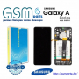 Оригинален Дисплей + Рамка ЗА SAMSUNG GALAXY A32 4G Service Pack, снимка 1 - Резервни части за телефони - 36217890