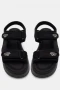 Дамски летни сандали с лепки черно , снимка 2