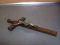 Дървен кръст- разпятие., снимка 4