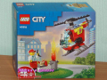 Продавам лего LEGO CITY 60318 - Пожарникарски хеликоптер, снимка 1 - Образователни игри - 36164637