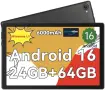 Нов Таблет Gleeso 10" Android 16 24GB RAM 64GB WiFi 6 6000mAh Черен, снимка 1